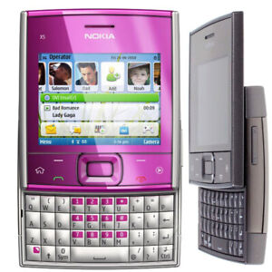 Unlocked Original Nokia X5 X5-01 3G Bluetooth Wi-Fi Slider QWERTY 2.4