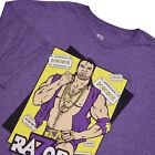 Razor Ramon Mens 3XL T-SHIRT Scott Hall Shirt Purple Wrestling WWE Authentic Tag