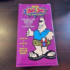 Vintage Big Joe Slam & Jam Cap Game Pogs Video VHS