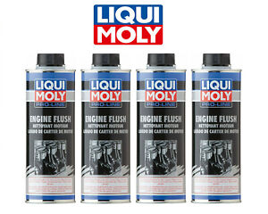 4 Pack kit 500 ml Can Liqui Lubro Moly Pro-Line Engine Flush Oil Additive