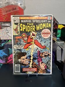 Marvel Spotlight #32 1st App Spider-Woman Jessica Drew Newsstand - 1977 Nice!