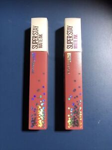 Maybelline New York 405 Guest Of Honor Super Stay Matte Ink Liquid Lipstick, 2pk