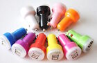 2A LED CAR charger dual usb FOR apple iphone 6 7 plus 4 4s 5 ipod mp3 galaxy s5
