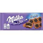Milka & Oreo Sandwich Chocolate Bar 3.2 Oz / 92 Gr (Pack of 10)