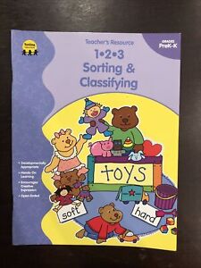 New Listing1-2-3 Sorting and Classifying by Carson-Dellosa Publishing Staff NEW