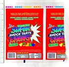 Vintage 1996 Willy Wonka SUPER SHOCK TARTS CHEWS Proof Candy Container 11” nerds