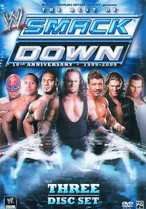 WWE: The Best of Smackdown - 10th Anniversary 1999-2009 (DVD, 2009, 3-Disc Set)