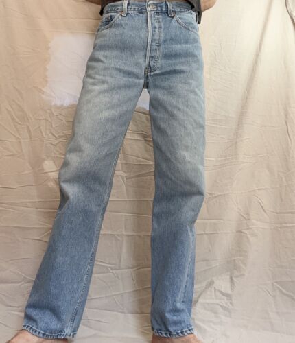 Vintage Men's Levis 501-0193 Jeans Men's 32x31 Made In USA 90s Straight Leg
