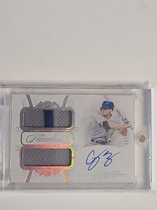 2020 Panini Flawless Corey Seager Patch Auto /25