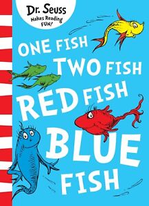 One Fish, Two Fish, Red Fish, Blue Fish - by Dr. Seuss - Paperback Book