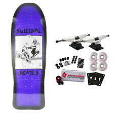 Dogtown Skateboard Complete Suicidal Pool Skater Re-Issue Black Fade Purple Old