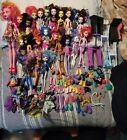 New ListingMonster High Huge Lot of 23 dolls, clothing, accessories, furniture Read Descrip