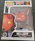 Ron Perlman signed Hellboy Movies Funko Pop #750 with Hellboy inscription. Comes