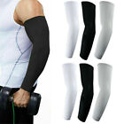5 Pairs Cooling Arm Sleeves Cover UV Sun Protection Sports Outdoor For Men Women