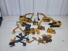 Group Of Damaged Toy Construction Vehicles! Case Cat Komatsu Michigan Excavator!