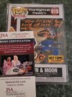JSA AUTH Sun and moon signed funko pop fnaf signed funko pop security breach