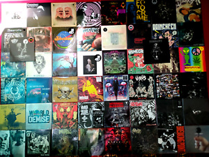 Job lot big collection Punk & Metal lp Vinyl Rock thrash Death Hc Heavy
