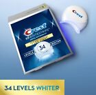 crest 3D teeth whitening Radiant Expres strips Lv 34 with LED light
