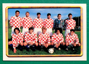 1998 Navarrete France World Cup FIFA Ax Sticker #187 CROATIA SOCCER TEAM