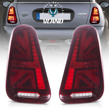 Red VLAND Tail Lights For 2001-06 Mini Cooper R50 R52 R53 W/Sequential Animation (For: Mini)
