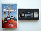 JAMES AND GIANT PEACH 1996 Disney VHS Videotape TIM BURTON Clam-Shell Animated