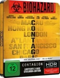 Contagion - All-Region UHD & Blu-Ray [New 4K UHD Blu-ray] With Blu-Ray, Austra
