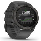 Garmin Fenix 6 Pro Solar Heart Rate Monitor GPS Sports Watch Black Slate Band