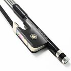 4/4 Carbon Fiber Cello Bow Black Horsehair Wide Sound 50% OFF **Ship from USA**