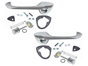 1961-66 Ford Pickup Door Handles Outside LH RH F100 F250 F350 Truck New (For: 1963 Ford)