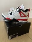 Size 9 - Jordan 4 Retro Mid Red Cement New With Box