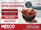 Maple Bacon Flavor Gourmet Jerky Seasoning 3 Pack Makes 6 lbs. By Nesco