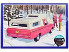 SKILL 2 MODEL KIT 1963 FORD F-100 PICKUP W/CAMPER 3-IN-1 KIT 1/25 BY AMT AMT1412