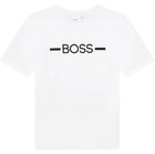 Hugo Boss Kids Basic T-Shirt White [J25N29-10B]