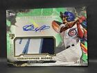 2023 Topps Inception Christopher Morel #36/99 Auto Patch Green RPA RC Cubs
