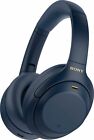 Sony - WH1000XM4 Wireless Noise-Cancelling Over-the-Ear Headphones - Midnight...