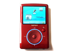 SanDisk Sansa Fuze 8GB FM/MP3 Player w/microSD slot + New Firmware Red
