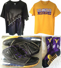 Jordan XVI.5 16.5 Purple Gold Men’s 12 Lakers Kobe LeBron Men’s M T-Shirt Lot: 4