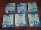 Lot of (6) 1960 Lake to Lake Dairy Braves with (2) Red Schoendienst VG ~Atlanta