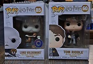 Funko Pop Movies Harry Potter Lot #60 Tom Riddle #85 Lord Valdemort PIAB EXC