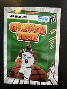 2023-24 Panini Donruss Lebron James Crunch Time Insert #2 Los Angeles Lakers