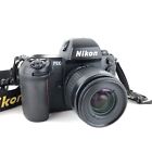 Nikon F100 35mm Film SLR Analog Camera AS-IS, NOT WORKING Parts & Repair w/ Lens