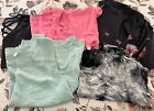 Lot Of 5 XL Women’s Tops Shirts Short Sleeve Blouses Spring Summer Clothes