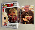 Funko Pop WWE Autographed Signed Ric Flair #63 Red Robe WWF Wrestling Figure