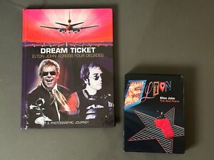 Elton John Dream Ticket Best Buy Book + The Red Piano Las Vegas DVD