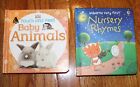 Lot 2 Nursery Rhymes & Touch Baby Animal Child Board Book UEB Braille Seedlings