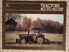 1980s John Deere Tractors Sales Brochure 1650  Dealer Advertising Catalog Wall