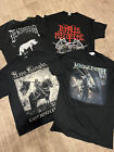 4 Metal Shirt Lot Ares Kingdom Impaled Nazarene Destroyer 666 Megadeth  MEDIUM