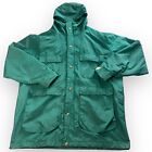 Vintage LL Bean Baxter State Parka Jacket Mens Large Wool Lined Made in USA