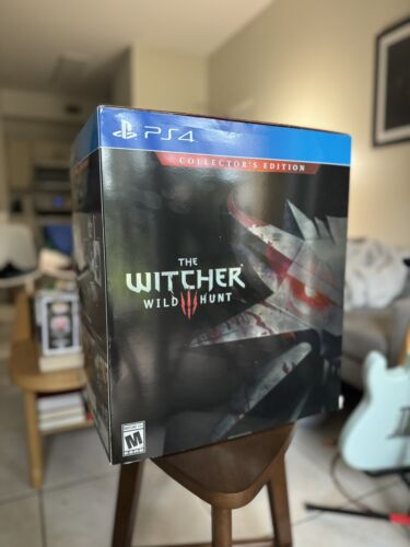 Witcher 3: Wild Hunt Collector's Edition - STATUE AND BOOK ONLY PlayStation 4