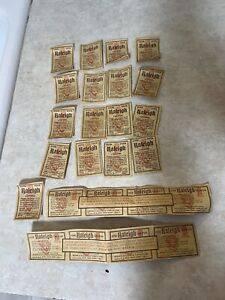 SET 25 RALEIGH CIGARETTE COUPONS - Vintage Lot of 190 - Series 3 & LL